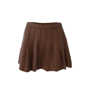 brown skirt Women Comfortable Skirt