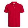 shirt red Plain polo shirt for men